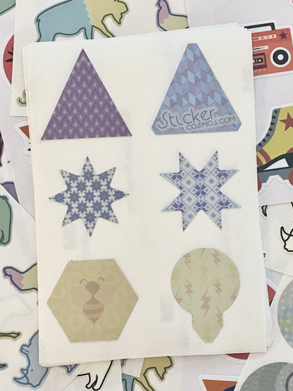 Reflective stickers sheet PATTERNS-3