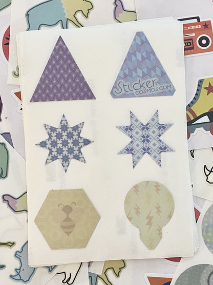 Reflective stickers sheet PATTERNS-2